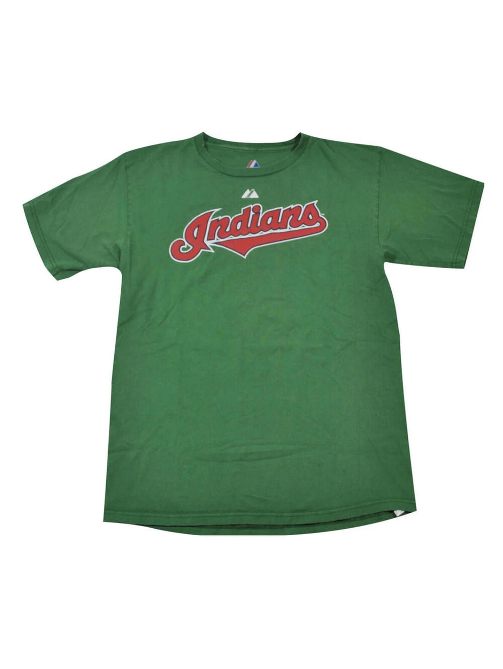 Cleveland Indians MLB Baseball Green Shirt Size Youth X-Large